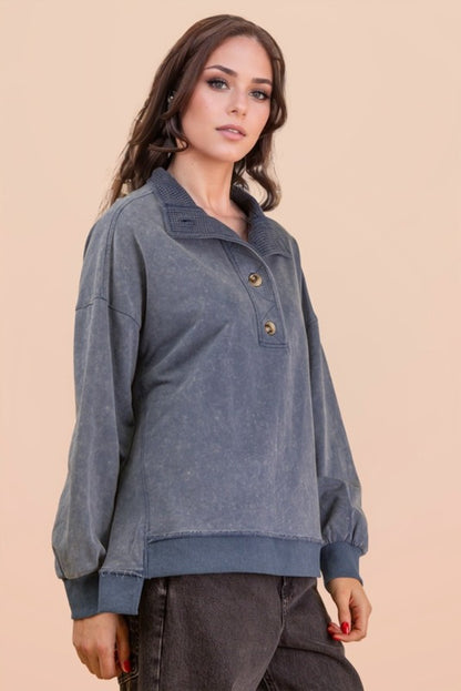 Own The Day Blue Top