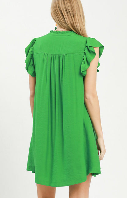 Sincerely Sweet Green Dress