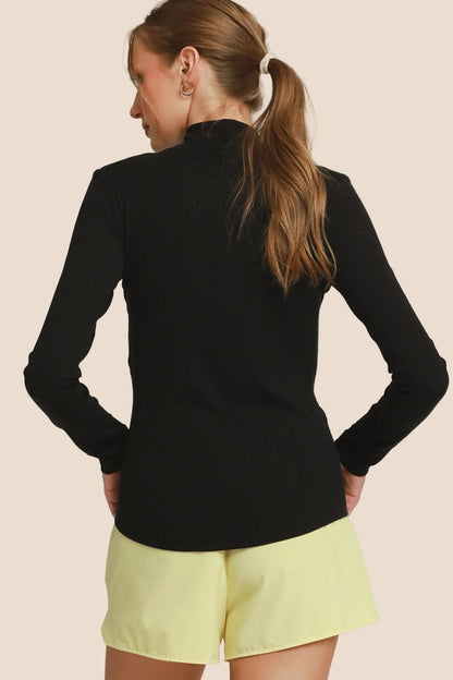 Sunday Soft Black Top