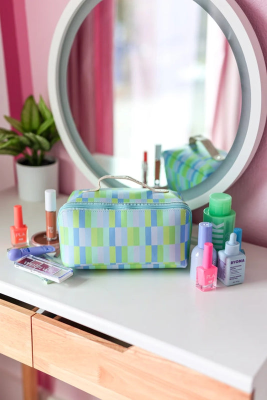 Hold All Make Up Watercolor Bag