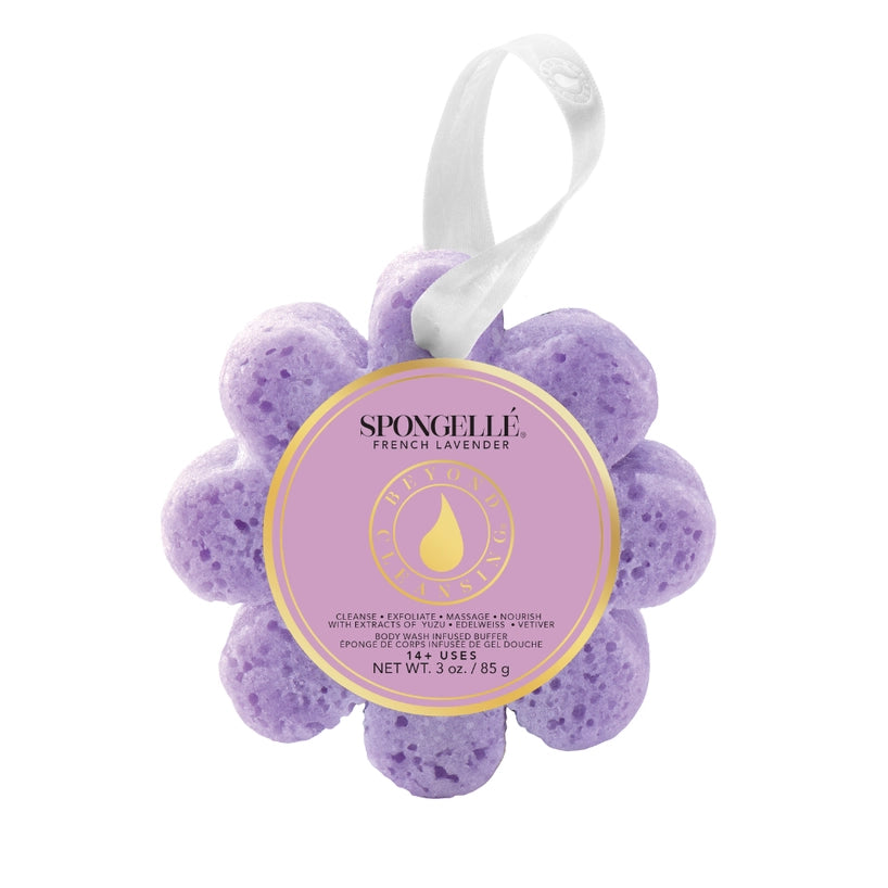 Wildflowers Body Wash Infused Buffer - French Lavender