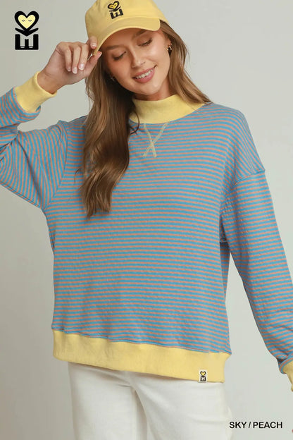 Stripe Scene Sweatshirt