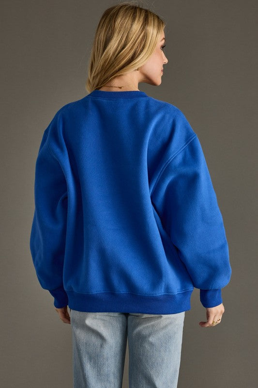 Apres Blue Sweatshirt