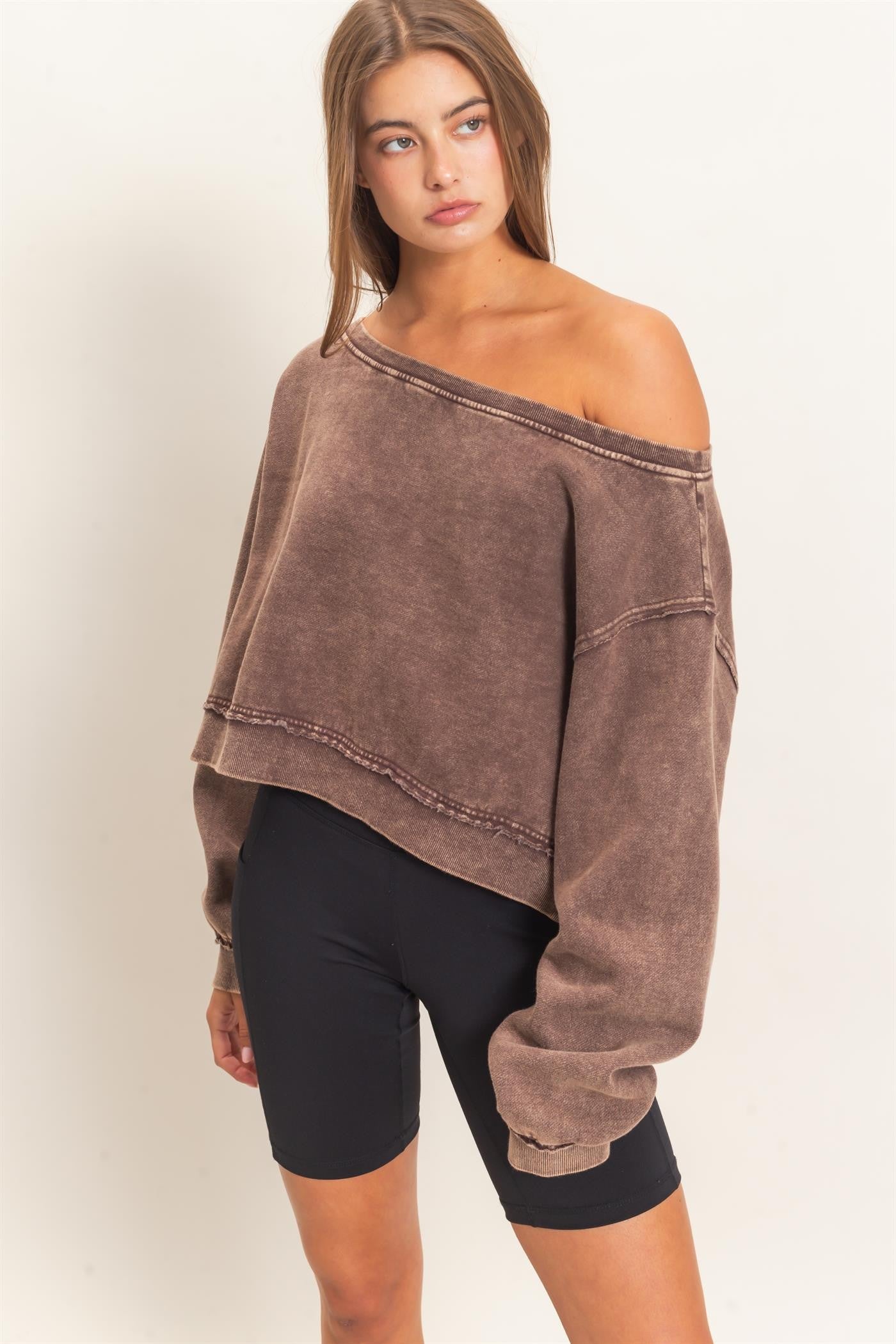 Like The Movies Brown Sweatshirt
