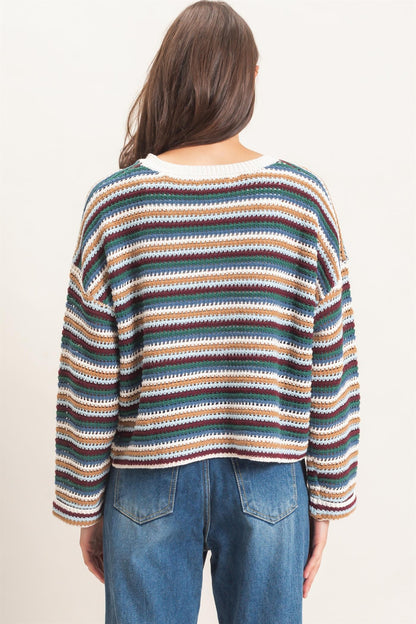 Straight To It Sweater