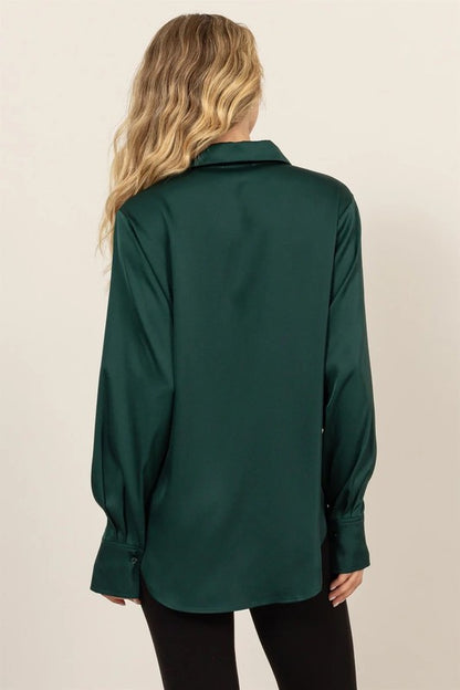 Urban Symphony Dark Green Top