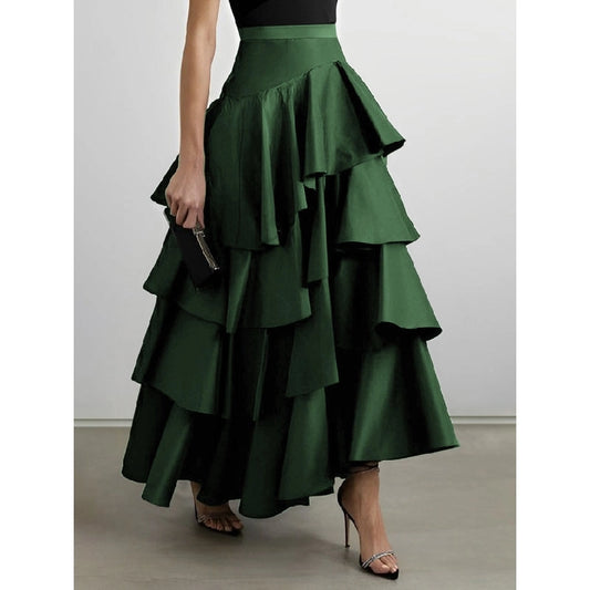 Emerald Cascade Skirt