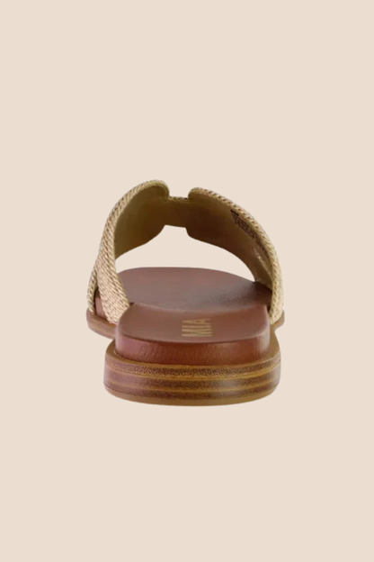 Dia Gold Flat Sandal