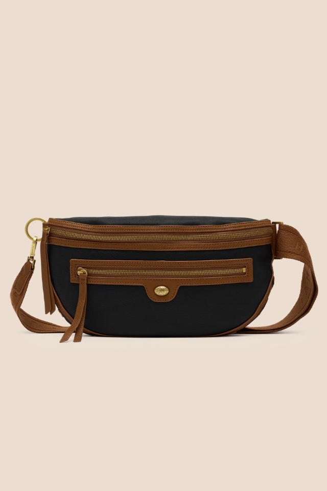 Charles Large East End/Antique Gold Crossbody