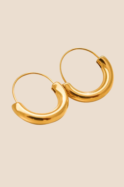 Mackenzie U-Shape Hoop Earring
