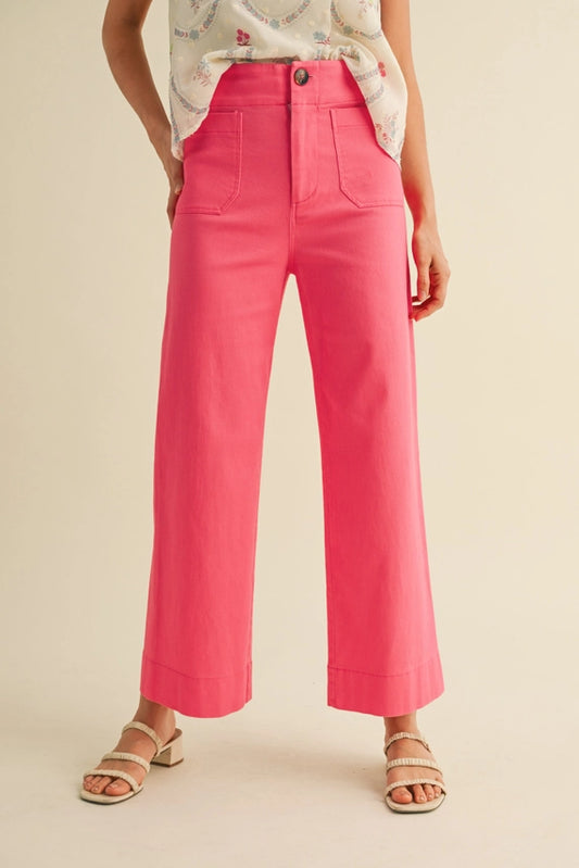 Anywhere And Everywhere Berry Pink Pants