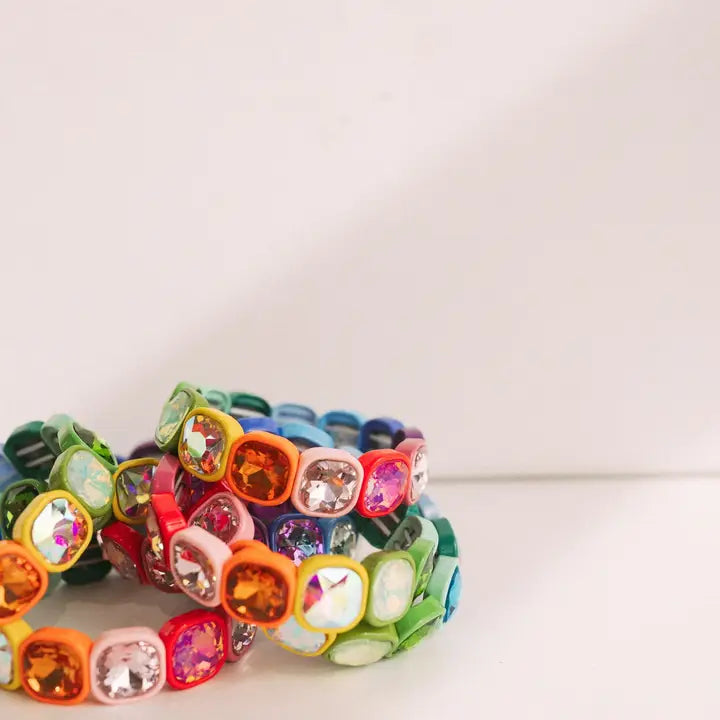 Rainbow Gemstone Bracelet