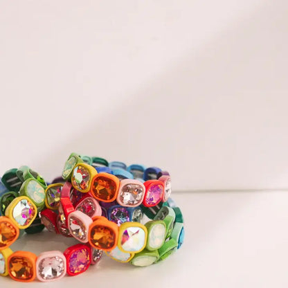 Rainbow Gemstone Bracelet