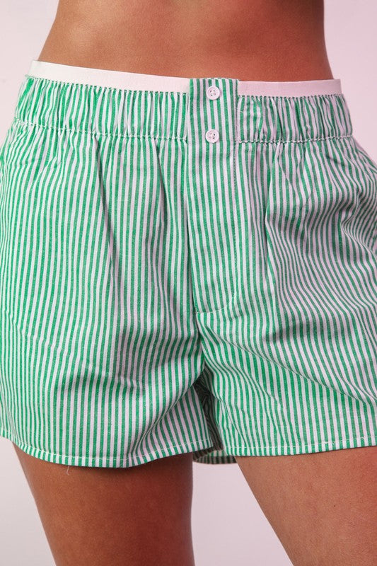 What Matters Most Green Shorts