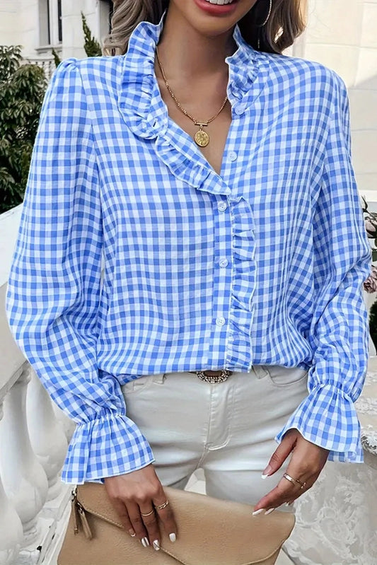 Afternoon Plans Blue Top