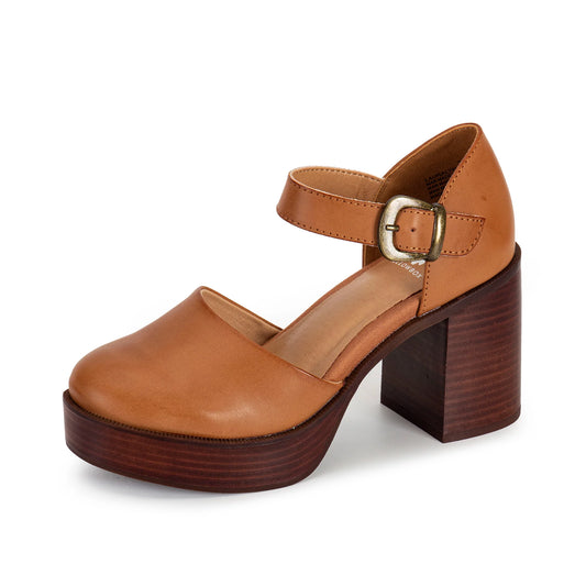 Lauralyn Tan Platform Clog