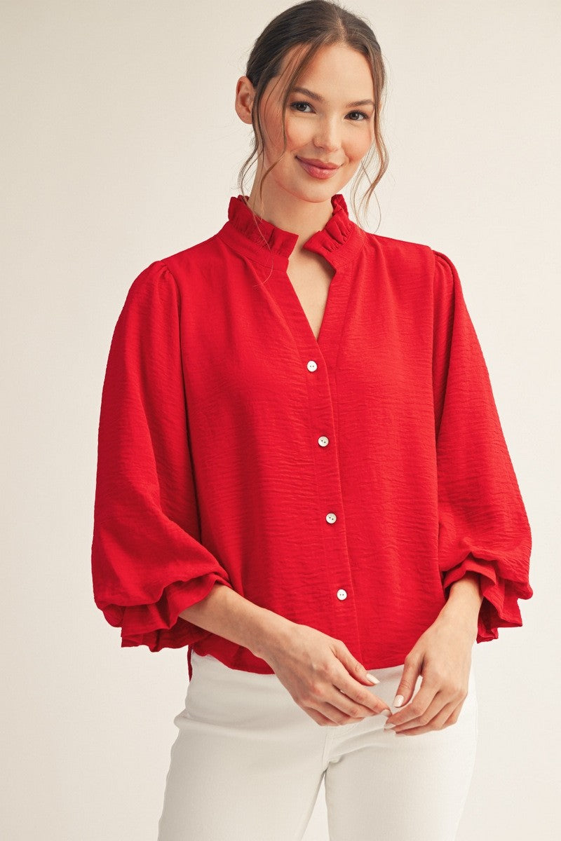 One True Love Red Top