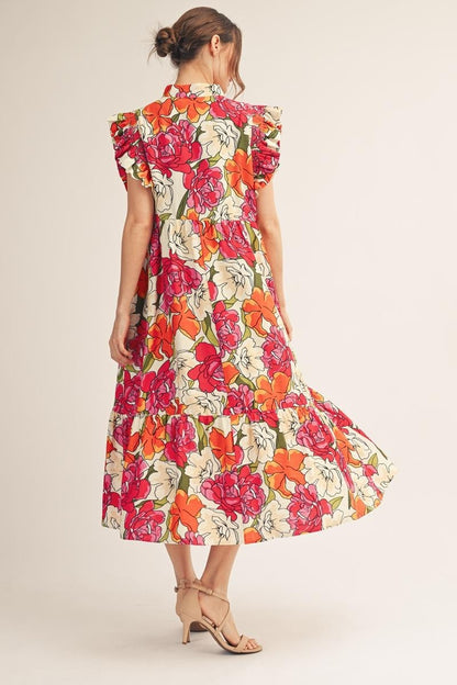 Fresh Air Floral Dress