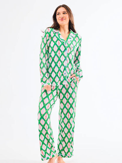 Charlotte Christmas Cavalry Pajama Set