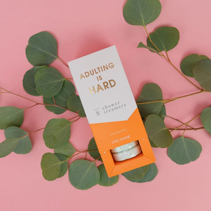 Adulting Is Hard Eucalyptus Shower Steamers (Set of 8)