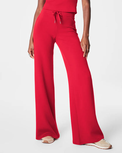 AirEssentials Red Wide Leg Pant