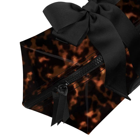 Jelly Tortoiseshell Cosmetic Bag