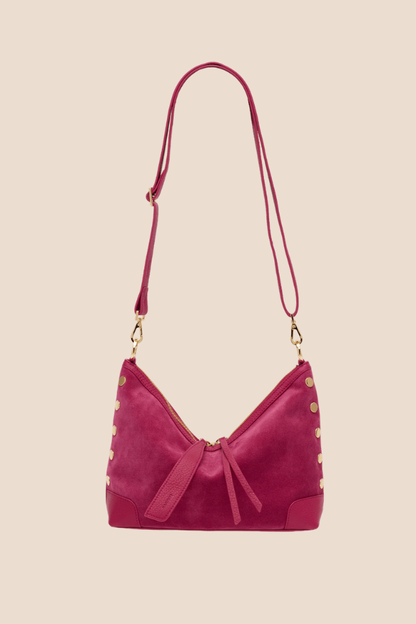Grace Med Calypso Suede/Gold Handbag