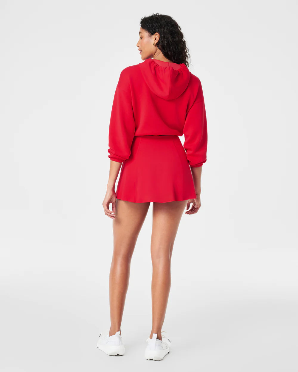 The Get Moving Core Luxe Red Skort