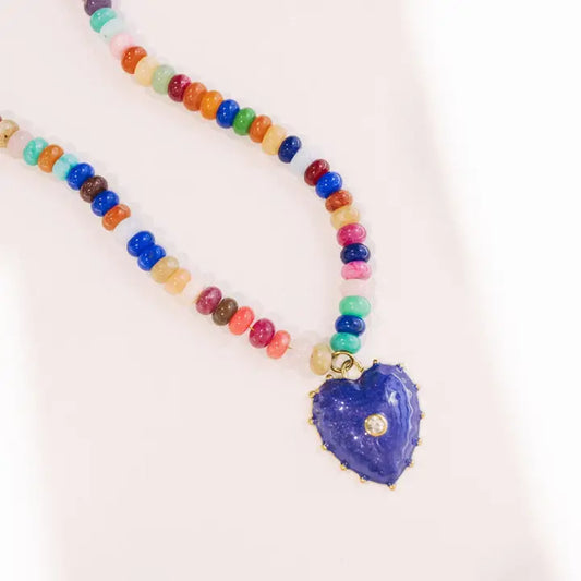 Cosmic Candy Heart Necklace