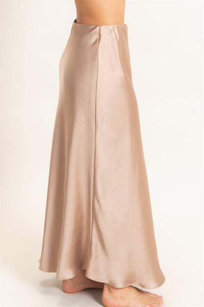 Classic Elegance Dark Taupe Skirt