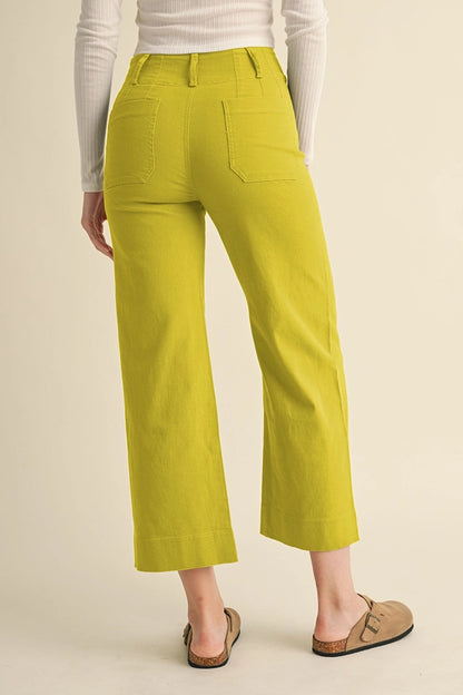 Anywhere And Everywhere Lime Green Pants