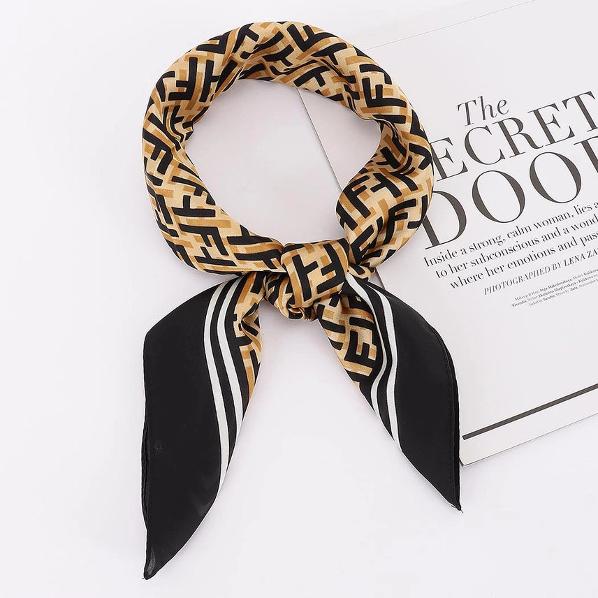 Golden Noir Scarf