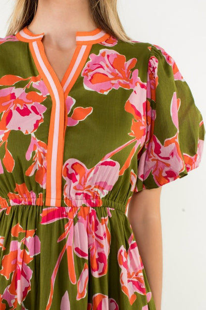 Move With Purpose Midi Dress