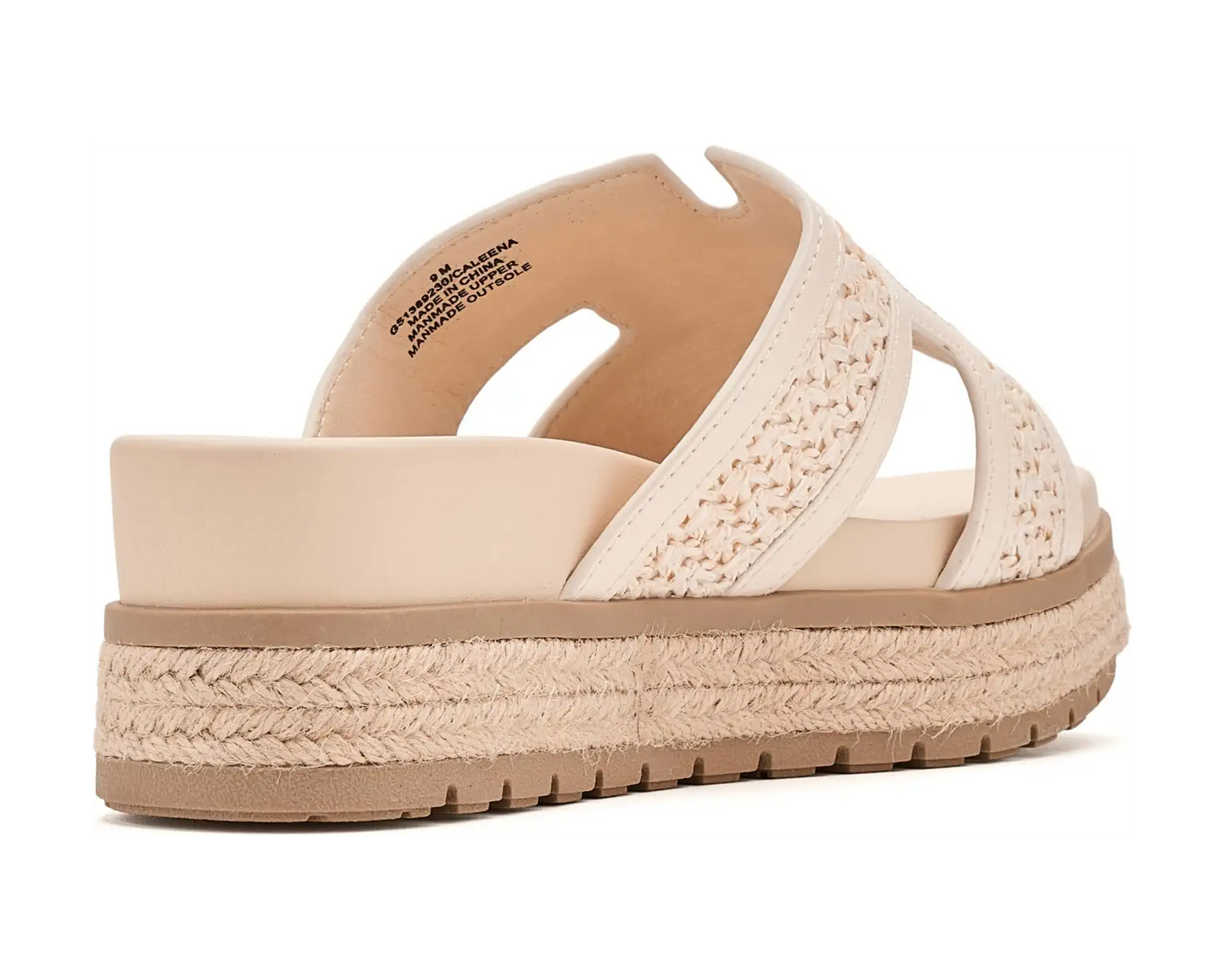 Caleena Bone Platform Sandal