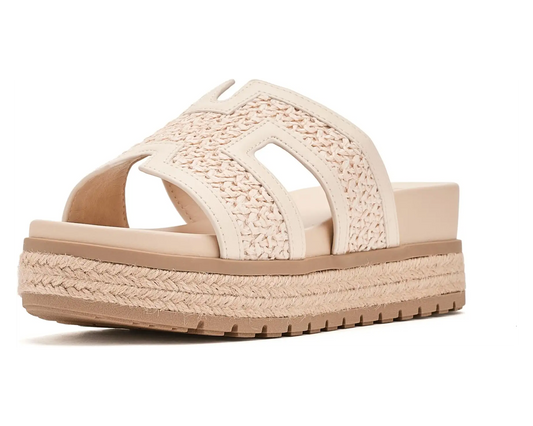 Caleena Bone Platform Sandal