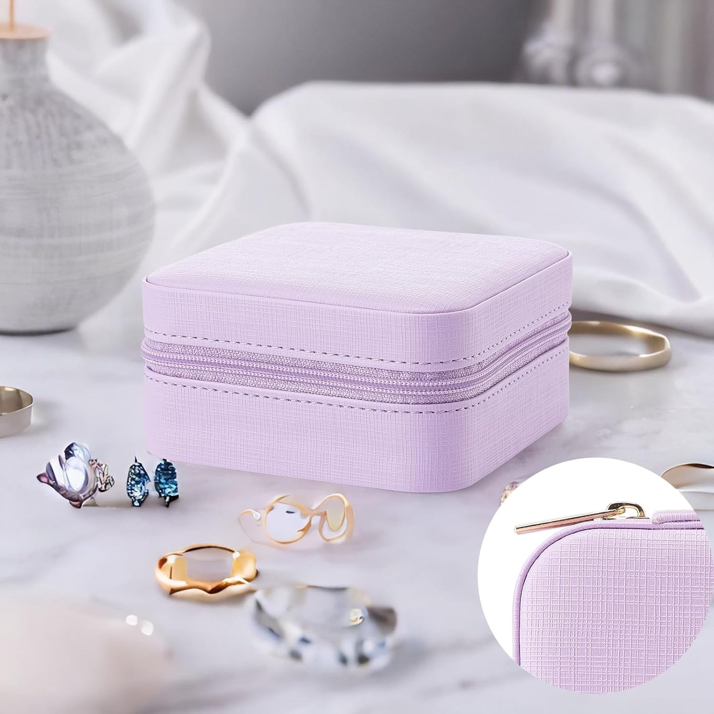 Travel Lilac Small Jewelry Box