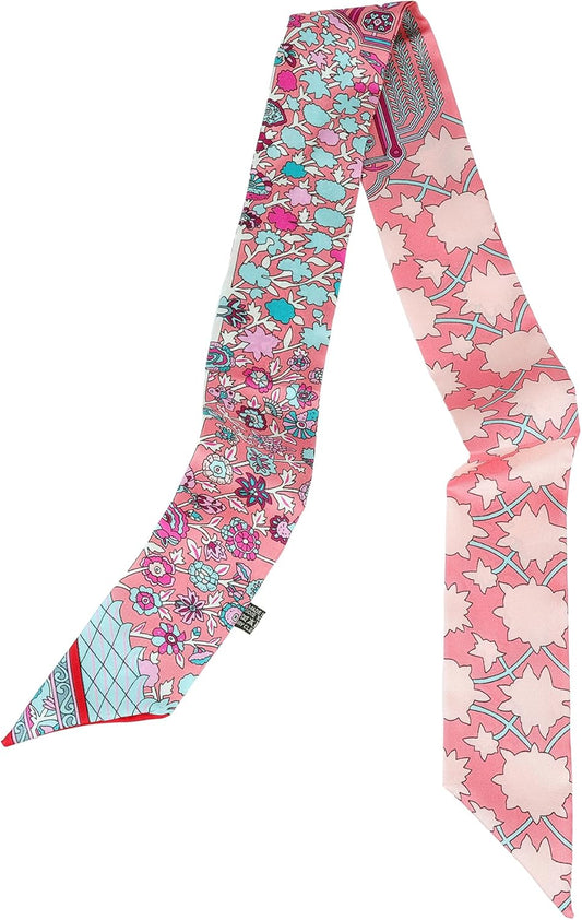 Floral Fever Satin Scarf