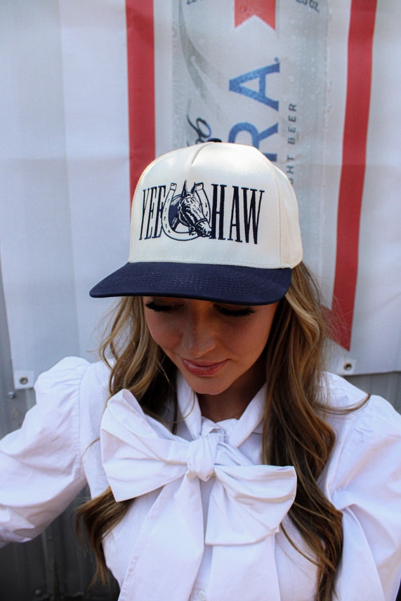 Yee Haw Canvas Cap