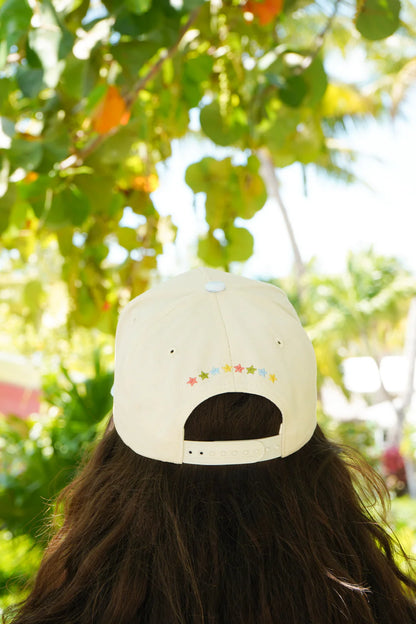 Take it Easy Blue Striped Cap