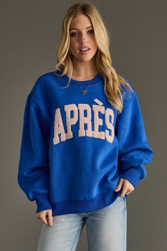 Apres Blue Sweatshirt