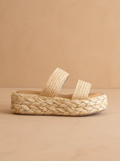 The Marley Natural Sandal