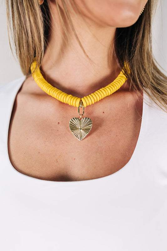 Grand Love Yellow Necklace