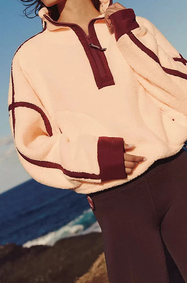 Mountain High Pina Colada 1/2 Zip Fleece
