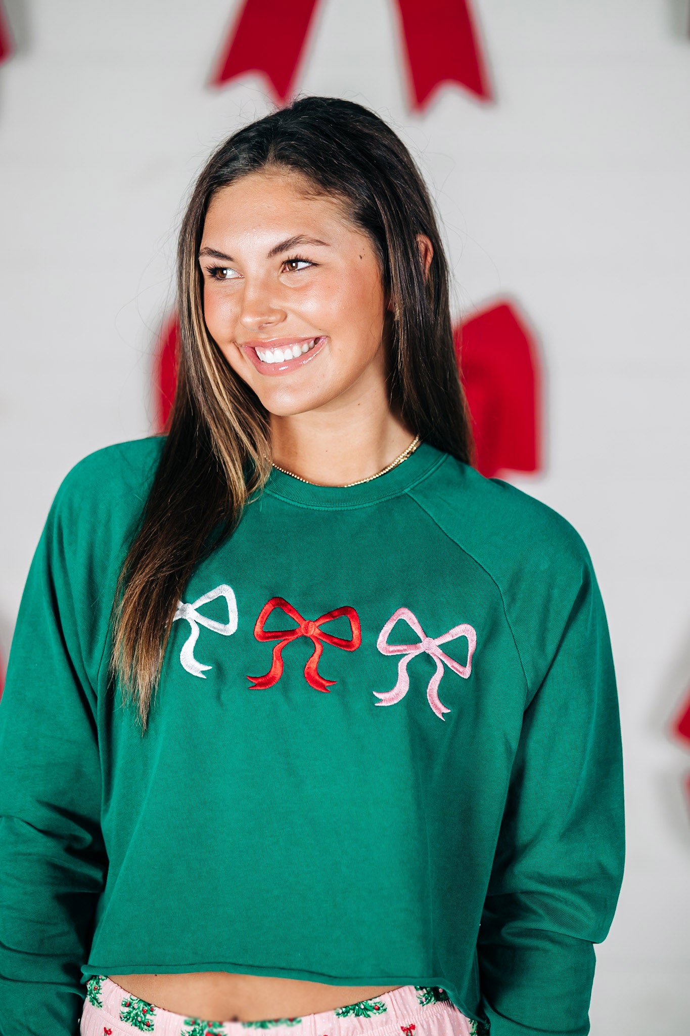 Ribbons & Bows Long Sleeve Tee