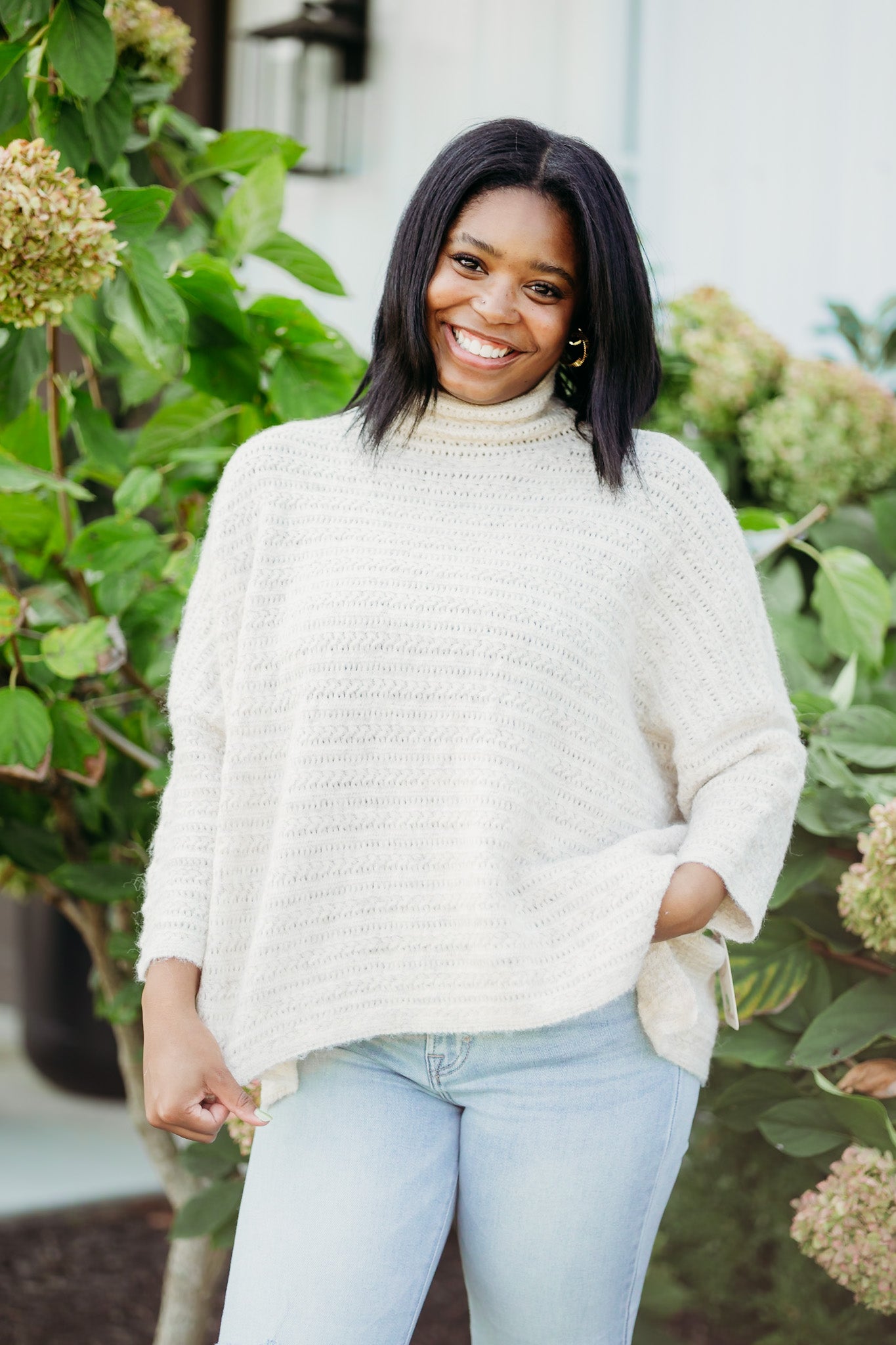 Boho Romana Oatmeal Sweater