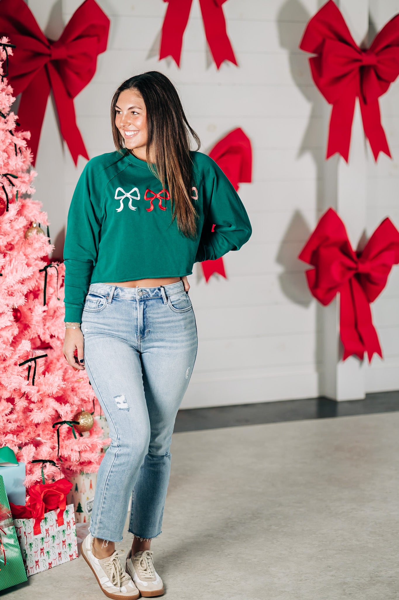 Ribbons & Bows Long Sleeve Tee