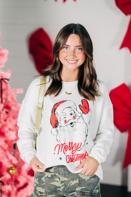 Merry Christmas Santa Sweatshirt