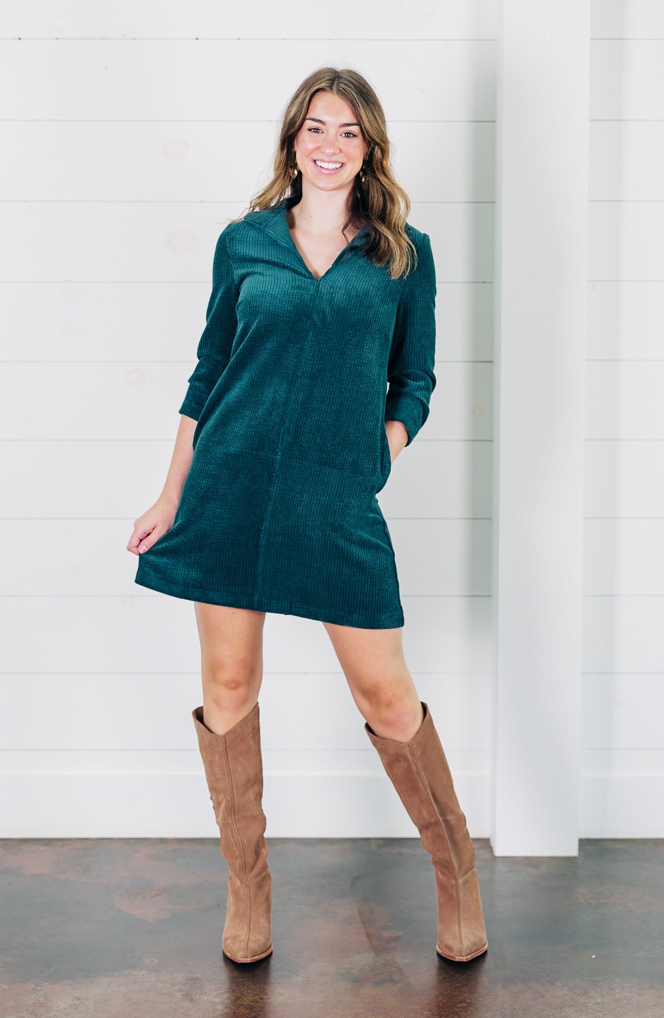 Pure Memory Teal Dress