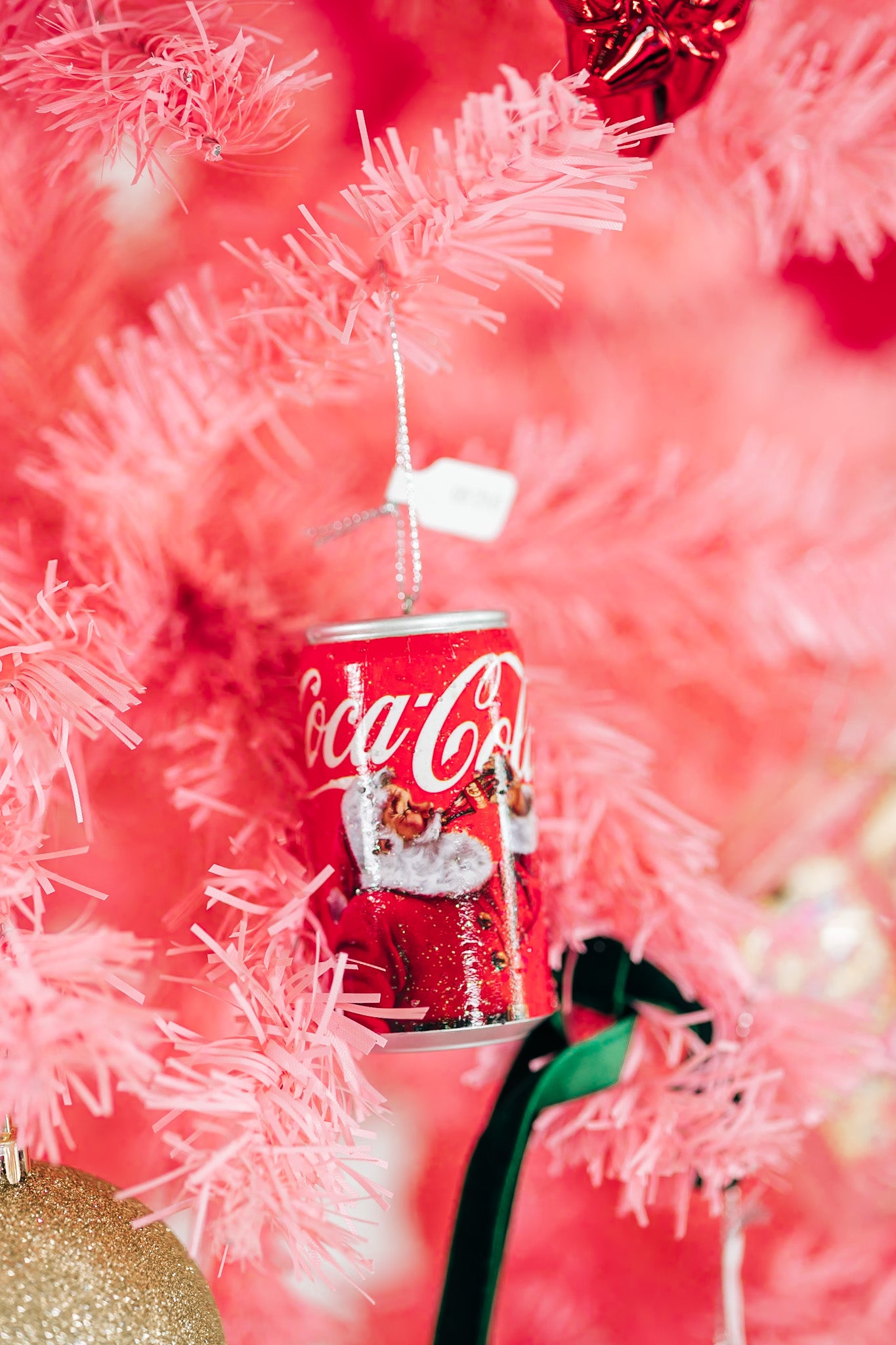 Coca-Cola®  Santa Can Ornament