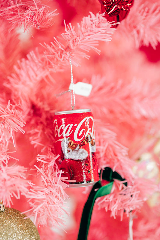 Coca-Cola®  Santa Can Ornament